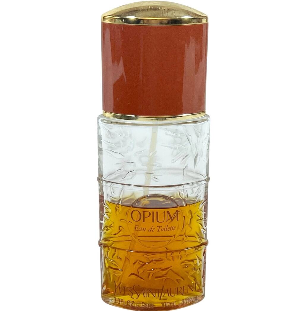 Vintage YSL Opium Eau de Toilette Spray 3.3 oz 100ml Original Formula 50% Full